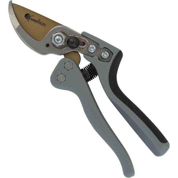 8.26 in. Bypass Pruning Shears with SK-5 Hardened Steel Blade 1 in. Cut Capacity and Professional Grade Non-Slip Handle