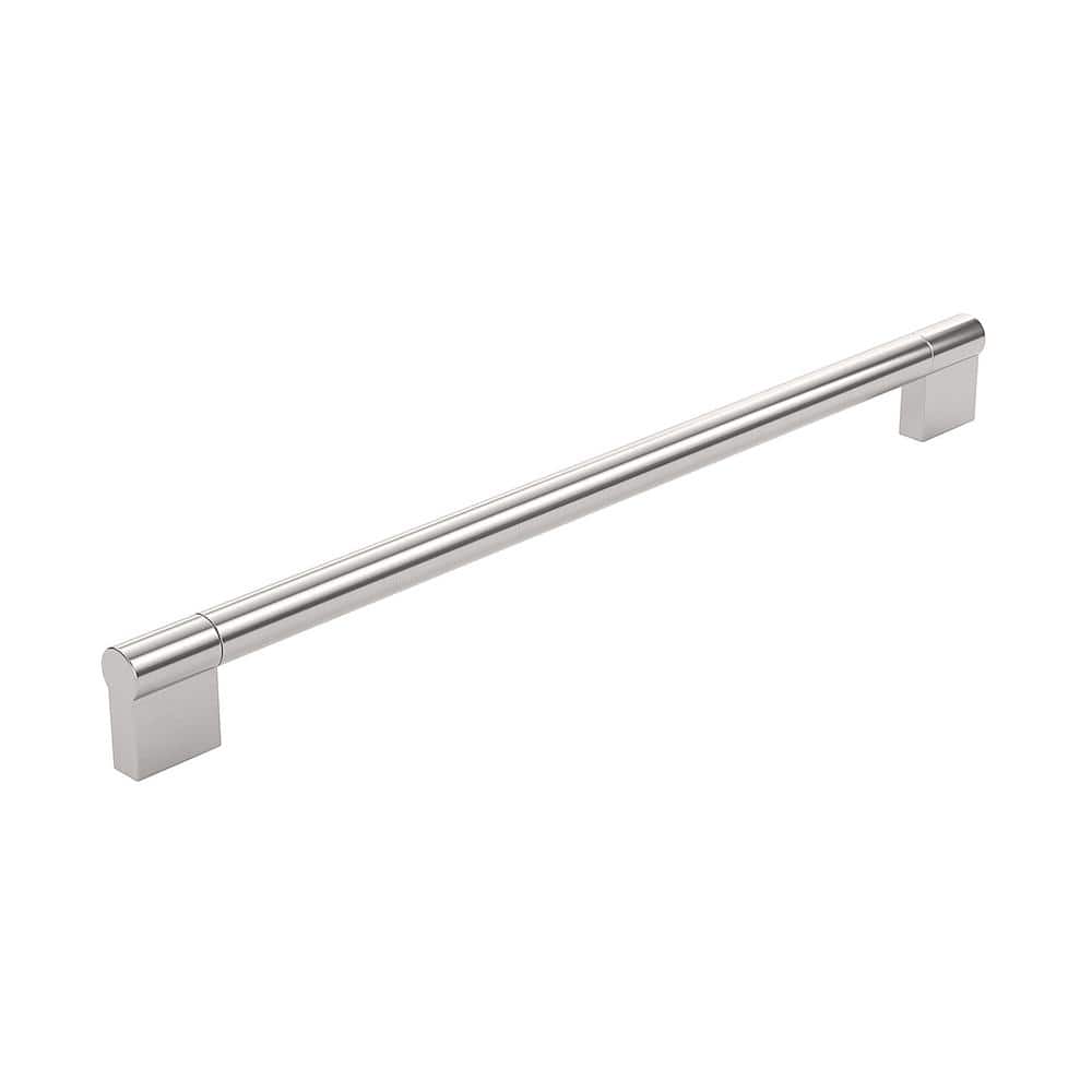 Avellino Collection 11-3/8 in. (288 mm) Modern Brushed Nickel Cabinet Bar Pull price history on PriceWatchPro