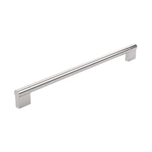 Avellino Collection 11-3/8 in. (288 mm) Modern Brushed Nickel Cabinet Bar Pull