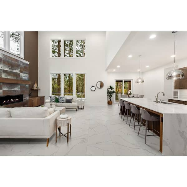 Andover White Matte Porcelain Tile