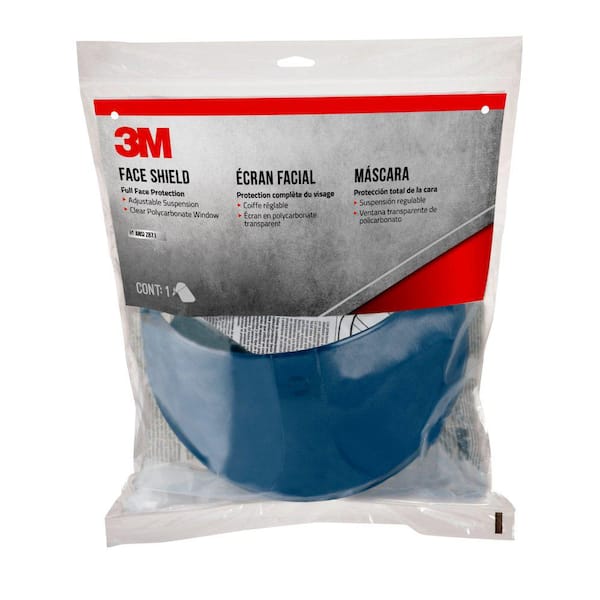 3M Clear Professional Face Shield (Case of 5)