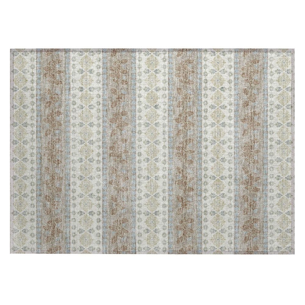Chantille Machine Washable Indoor/Outdoor Abstract ACN2465 Ivory 2 ft. x 3 ft. Accent Rug price history on PriceWatchPro