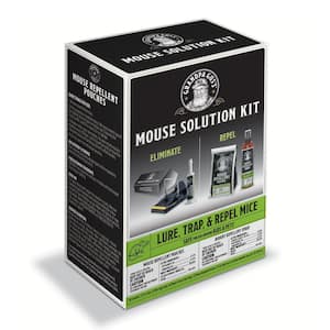 Mouse Solution Kit - Lure, Trap, and Repel Mice