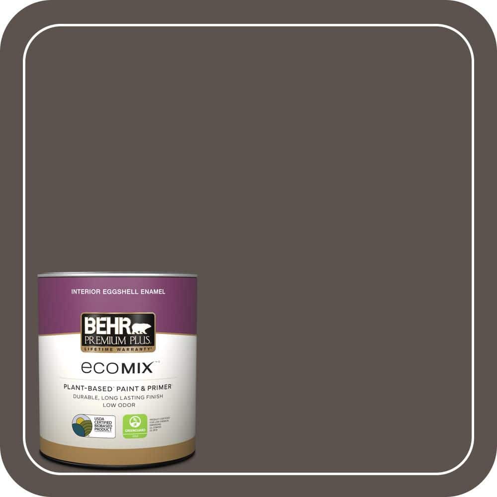 1 qt. #MQ2-54 Gardeners Soil Eggshell Enamel EcoMix Plant-Based Interior Paint & Primer price history on PriceWatchPro