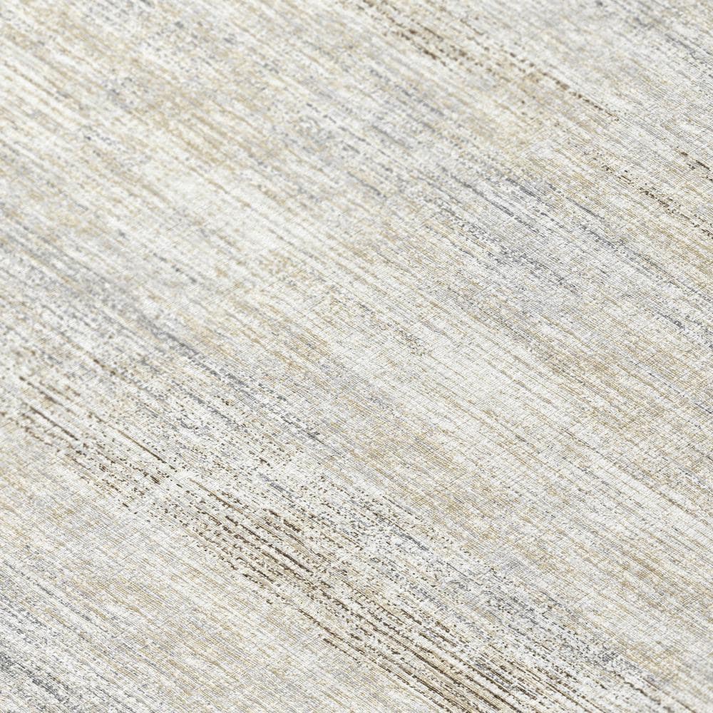 Beige Flat Woven Chenille 10' x 14' Area Rug