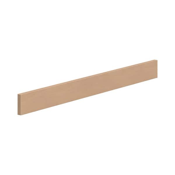 3 in. W x 35 in. H x 0.63 in. D Kitchen Cabinet Filler Strip in Lakewood Sugar Cookie
