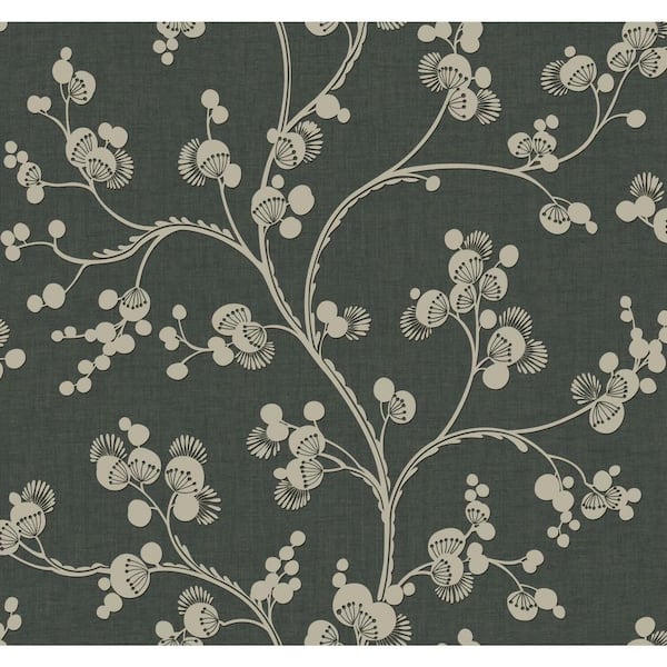 60.75 sq. ft. Dahlia Trail Wallpaper
