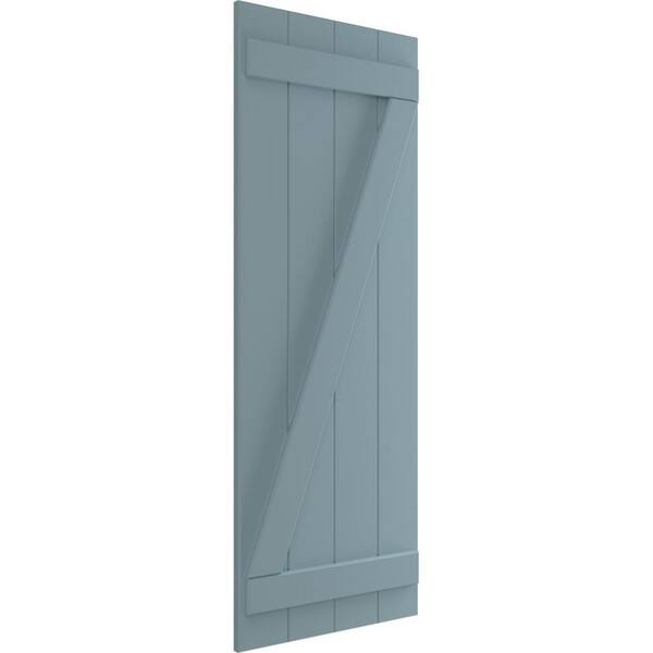 Ekena Millwork 21-1/2 in. x 25 in. True Fit PVC Four Board