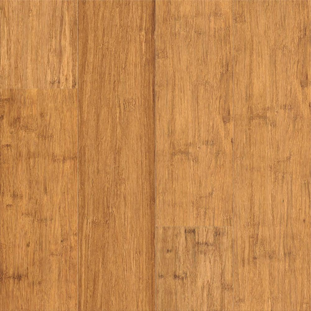 CALI BAMBOO Mocha 9/16 in. T x 5.11 in. W x 72 in. L Solid Wide TG Bamboo Flooring (25.60 sq. ft/case), Medium -  7003006500