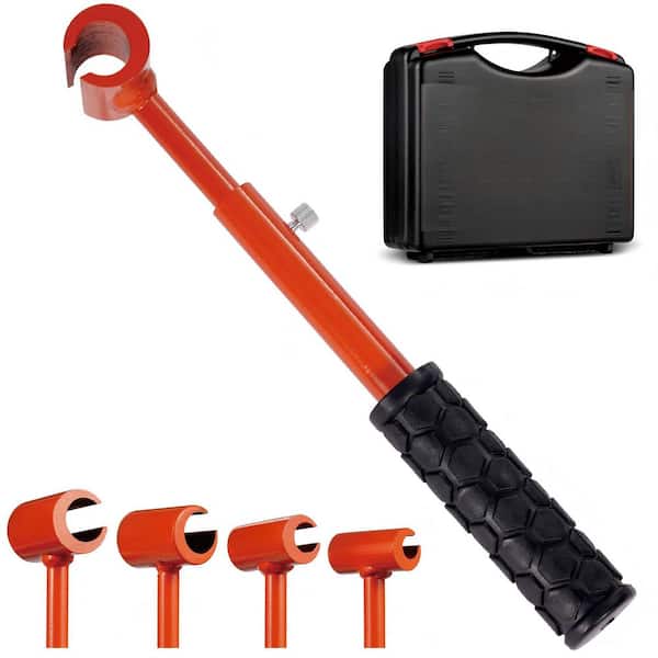 Heavy Duty Steel Door Hinge Repair Tool with Rubber Grip, Door Hinge Gap Adjusting Tool Kit for Doors and Cabinets
