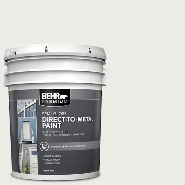 BEHR PREMIUM 5 gal. #PPU25-12 Minimalistic Semi-Gloss Direct to Metal Interior/Exterior Paint