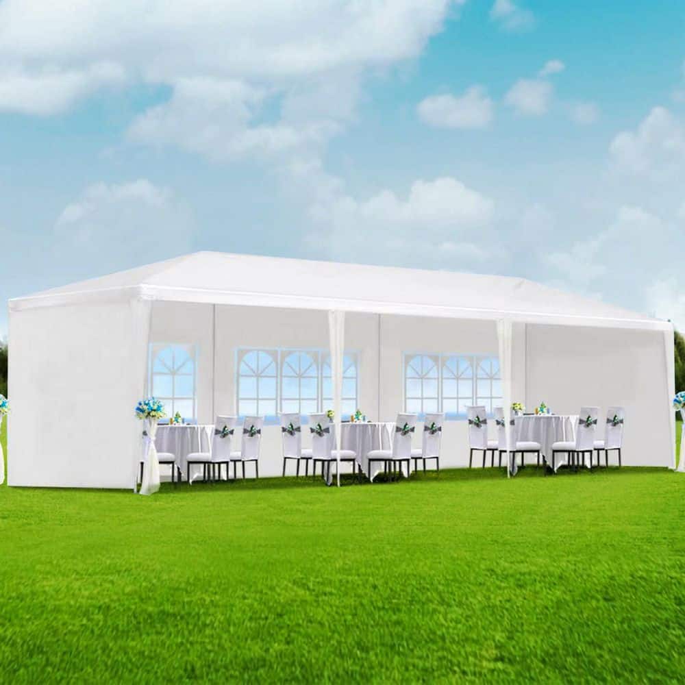 10 ft. x 30 ft. Wedding Party Canopy Tent with 5-Removable Sidewalls price history on PriceWatchPro