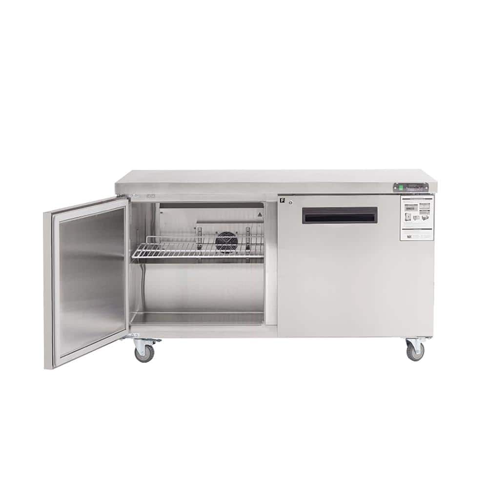 30 in. 14.8 cu. ft. Auto Defrost Upright Freezer in Stainless Steel