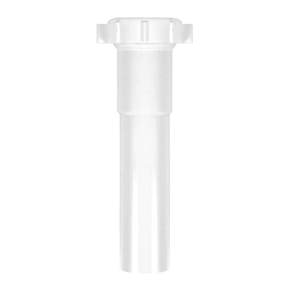 Oatey 1-1/4 in. x 12 in. White Plastic Slip-Joint Sink Drain Extension Tube  HDC9794BG - The Home Depot