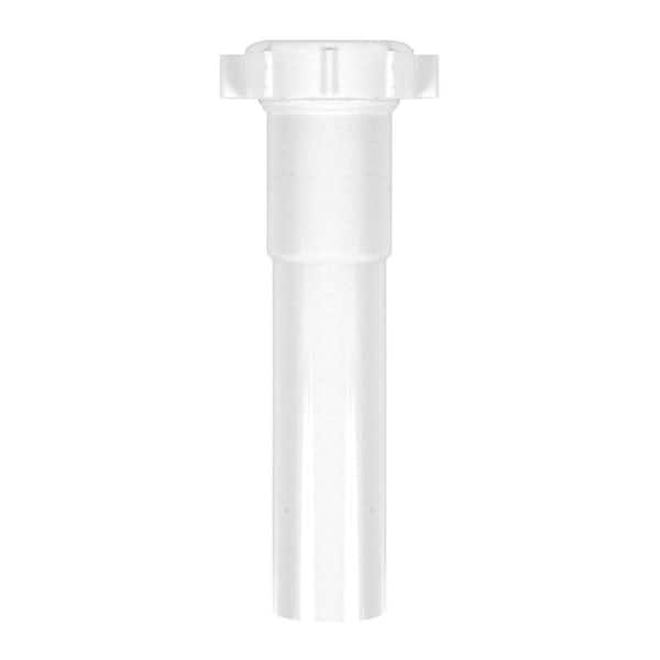 Oatey 11/4 in. x 6 in. White Plastic SlipJoint Sink Drain Extension