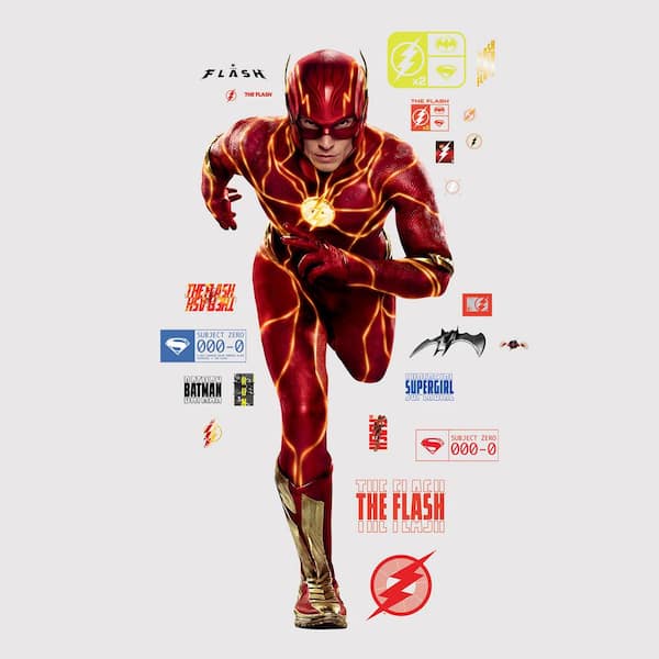 RoomMates The Flash Multi-Colored Wall Decals