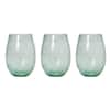 Storied Home Multicolor Striped Glass Tumbler Drinking Glass (Set of 12) 12  oz. DF8194SET - The Home Depot