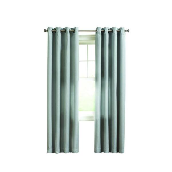 Home Decorators Collection Seagrass Briarhill Room Darkening Curtain - 50 in. W x 63 in. L