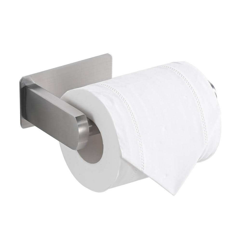 PROOX Urban Elegance Collection Wall-Mount Adhesive Toilet Paper Holder ...