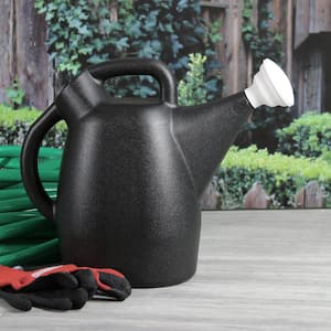47998: 2-Gallon Tru-Stream Outdoor and Indoor 100% Recycled Plastic Watering Can, Removable Nozzle