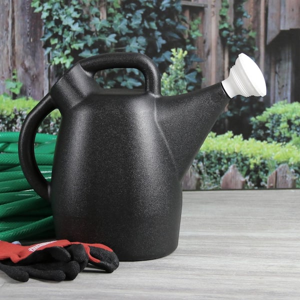 Chapin 47998: 2-Gallon Tru-Stream Outdoor and Indoor 100% Recycled Plastic Watering Can, Removable Nozzle