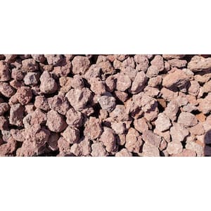 10 cu. ft. Lava Rock Red 0.50 in. to 1.00 in. Decorative Stone (1-Bag/10 cu. ft./Pallet)