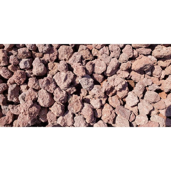 Classic Stone 10 cu. ft. Lava Rock Red 0.50 in. to 1.00 in. Decorative Stone (1-Bag/10 cu. ft./Pallet)
