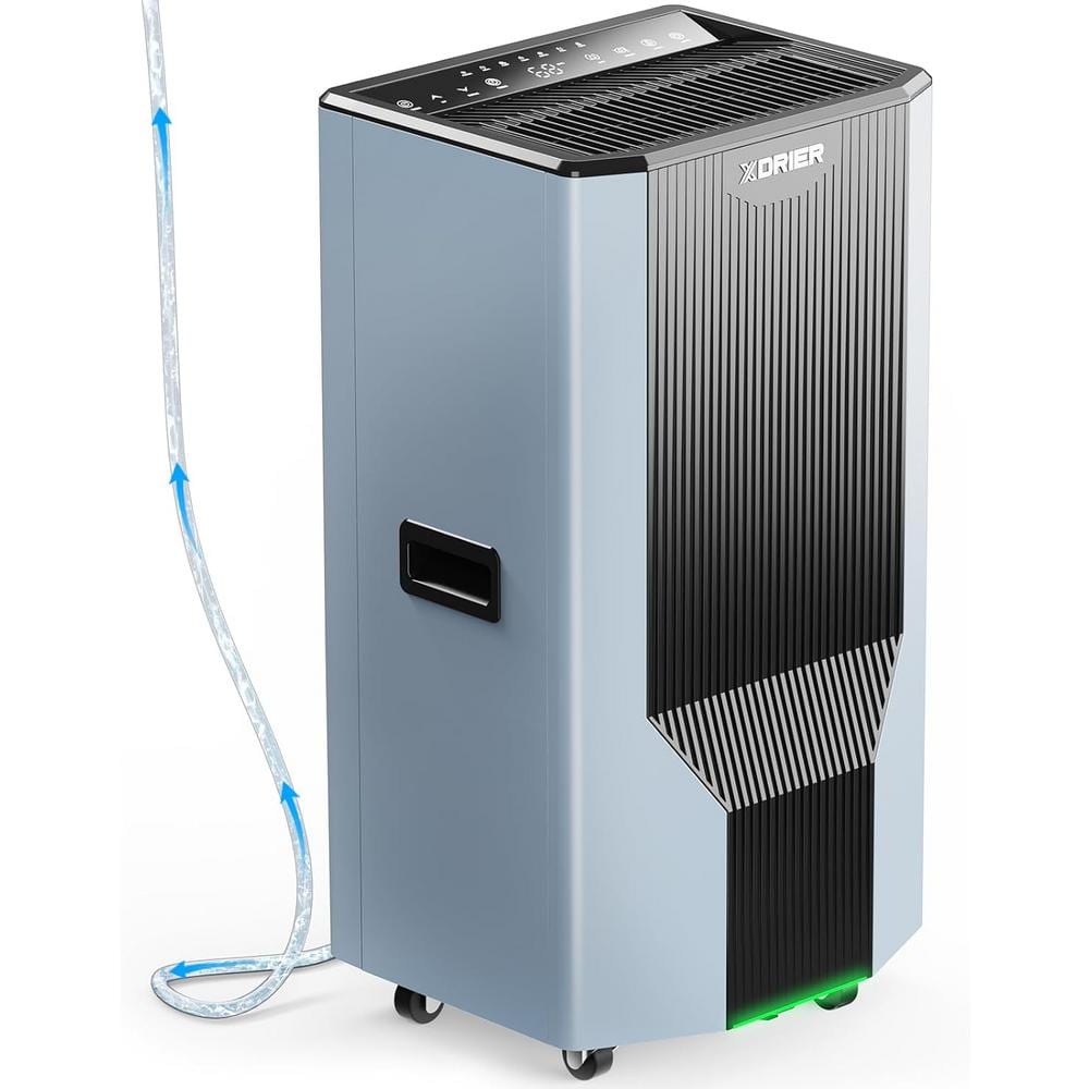 120 Pints 1500 Sq. Ft. 120PPD Energy Star Commercial Dehumidifier with Pump