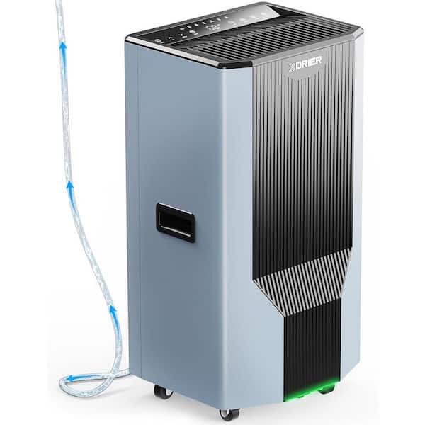 120 Pints 1500 Sq. Ft. 120PPD Energy Star Commercial Dehumidifier with Pump and Drain Hose for Home, Large Rooms