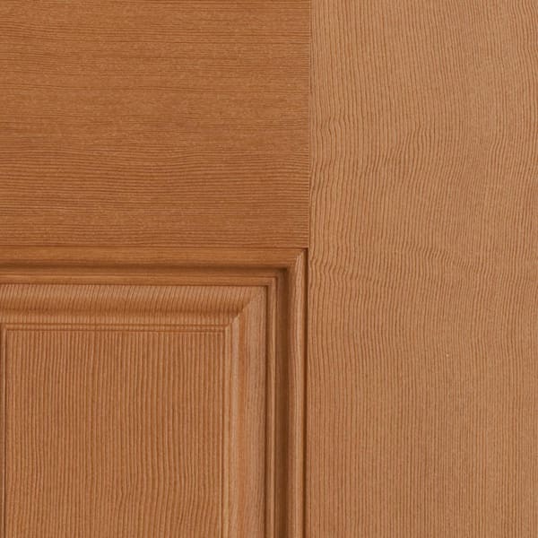 36 Texas Star 1640 Fiberglass Door - Dark Walnut - Left Hand Inswing