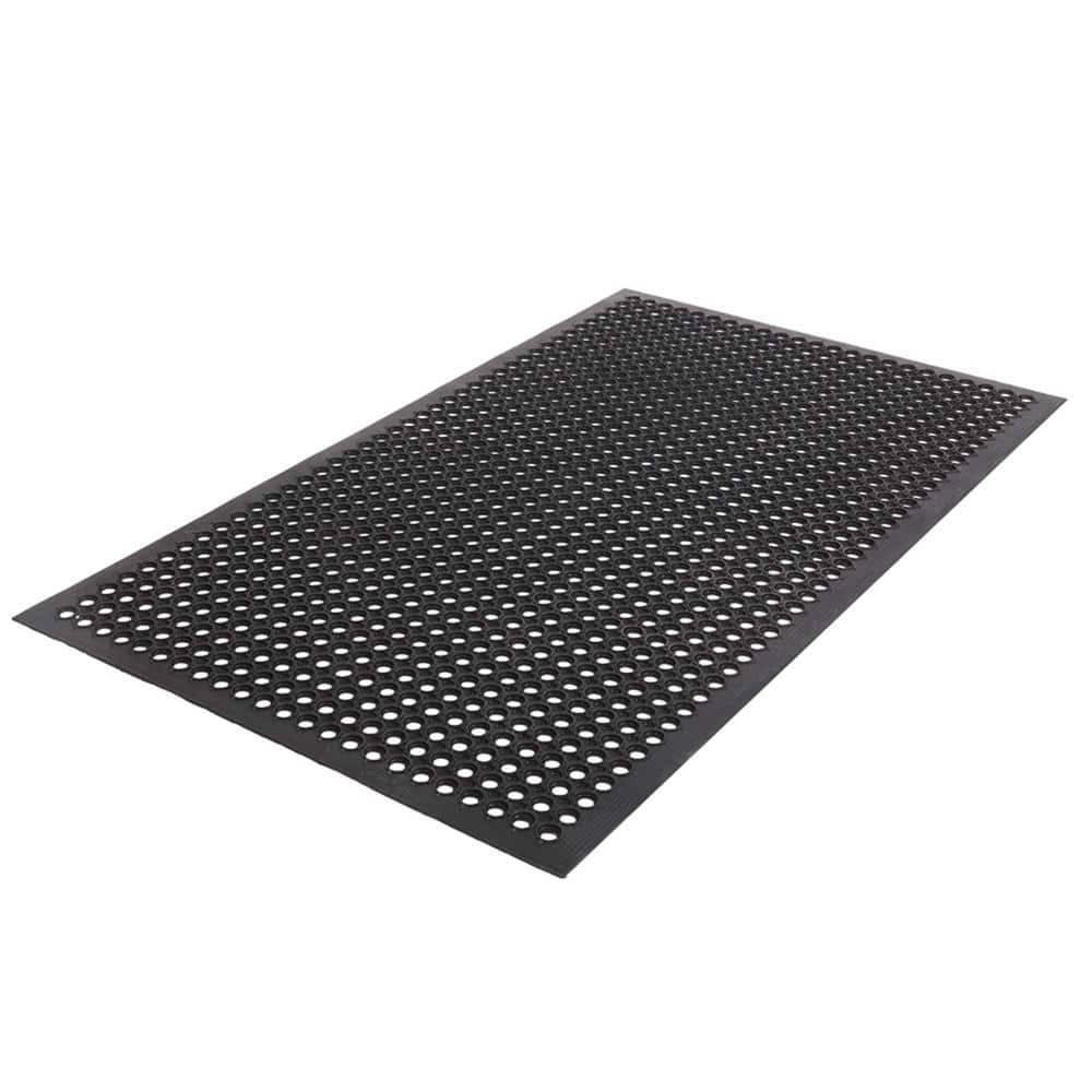 Drainage Rubber Non-Slip Hexagonal Packing Mat DD109683 - The Home