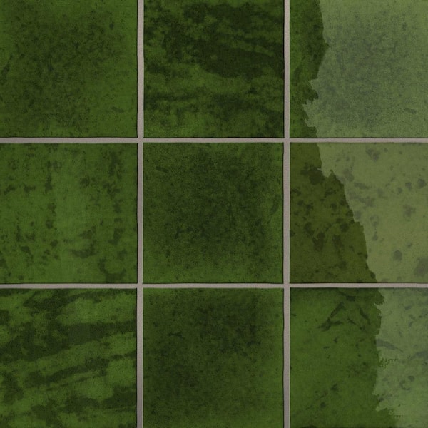 Menorca Tourmaline 4 in. x 4 in. Ceramic Wall Tile (6.6 sq. ft./Case)