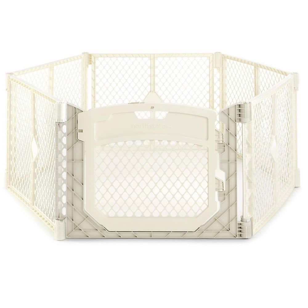 Toddleroo by North States Diamond Mesh Wood Gate