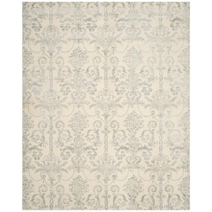 Bella Ivory/Gray 8 ft. x 10 ft. Area Rug