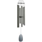 Signature Collection, Bells of Paradise, 54 in. Silver Wind Chime
