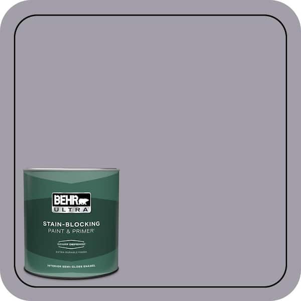 BEHR ULTRA 1 qt. #N550-4 Ashberry Extra Durable Semi-Gloss Enamel ...