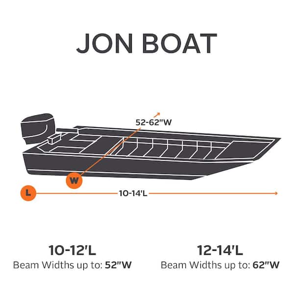 Classic Accessories Jon Boat Cover