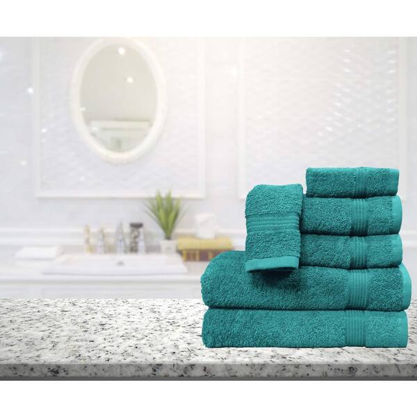 100% Cotton Bath Towels By Context Set Of 2 Highly Absorbent Shower Drying Towel 