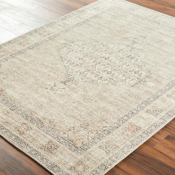 Becki Owens Lila Off-White Oriental 2 ft. x 4 ft. Indoor Area Rug