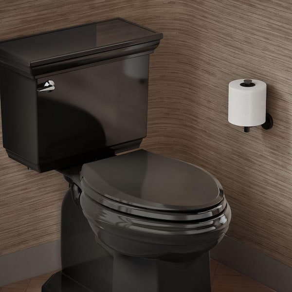 Cachet Elongated Toilet Seat in Black