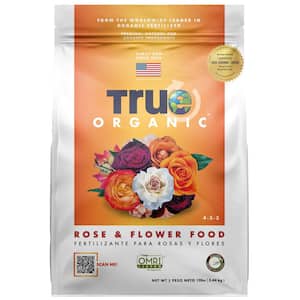 12 lbs. Organic Rose and Flower Food Dry Fertilizer, OMRI Listed, 4-5-3