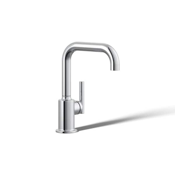 Purist Single-Handle Beverage Faucet in Polished Chrome