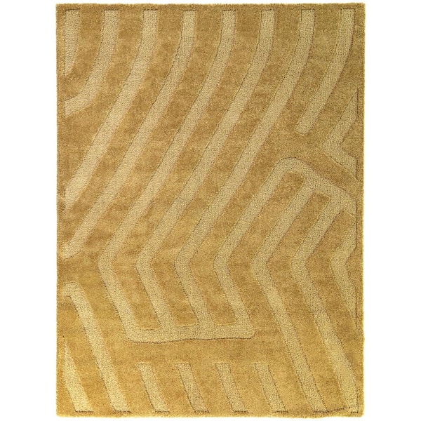 Enea Cream 8 ft. x 10 ft. Stripe Area Rug