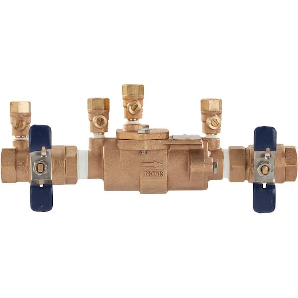 Febco 3/4 in. Bronze Double Check Valve Backflow Preventer Assembly