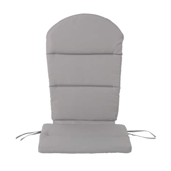 Malibu Gray Outdoor Patio Adirondack Chair Cushion