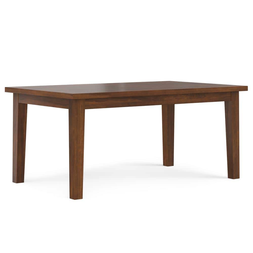 Eastwood 66" Walnut Contemporary Rectangular Dining Table