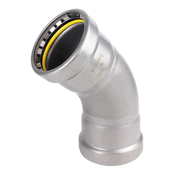 2-1/2 in. Carbon Steel Press 45° Elbow XL HNBR Gas