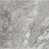 TrafficMaster Take Home Sample - White and Grey Travertine Peel and Stick Luxury Vinyl Plank Flooring AR-488086