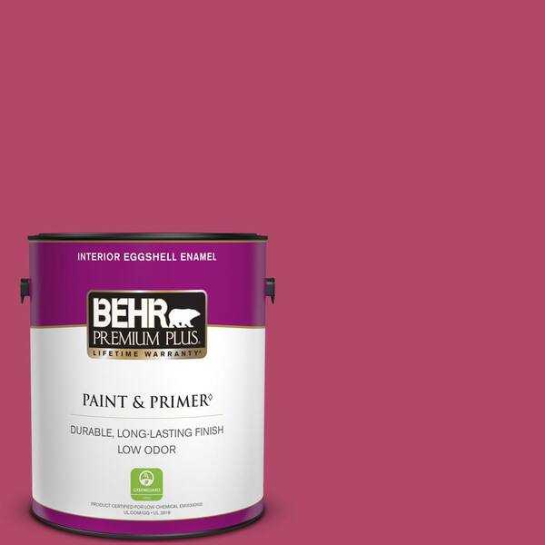 BEHR PREMIUM PLUS 1 gal. Home Decorators Collection #HDC-SM16-04 Bing Cherry Pie Eggshell Enamel Low Odor Interior Paint & Primer