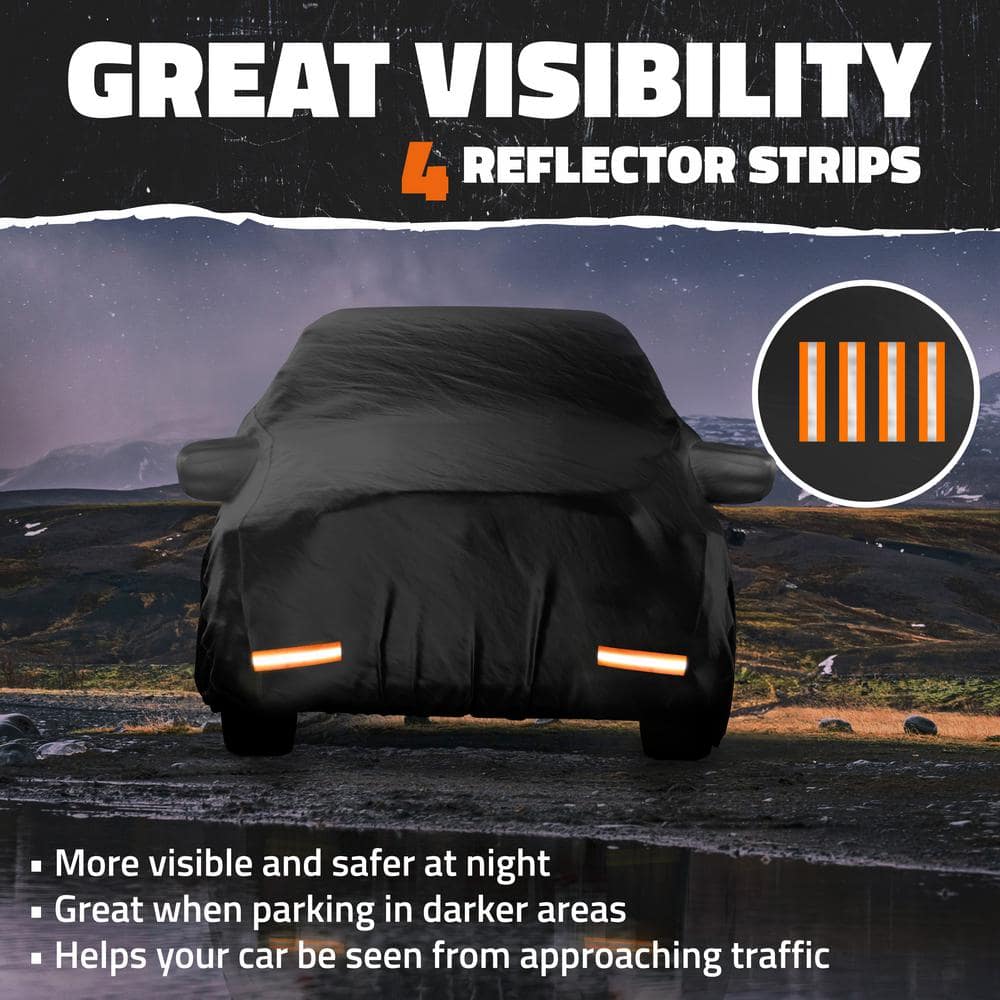 Heavy Duty Black PVC Truck Cover with Buckle Straps
